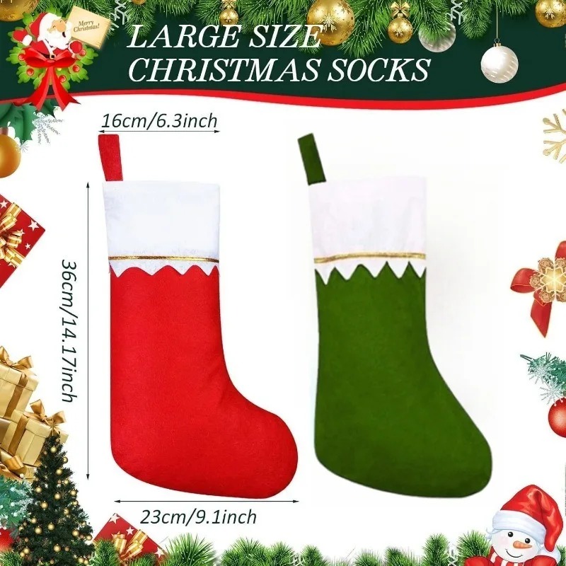 ถุงเท้าคริสต์มาสสำหรับแขวนตกแต - Christmas Stocking Hanging บทวิจารณ์และราคา