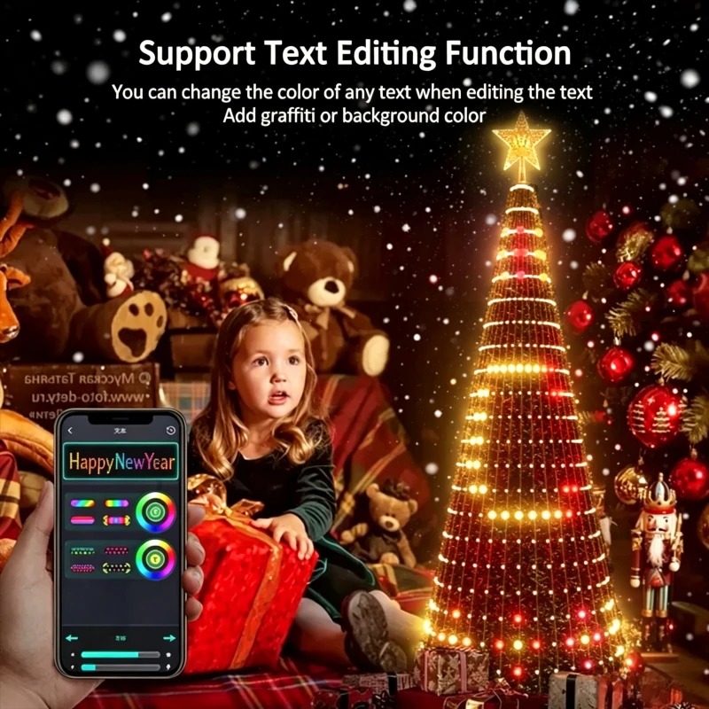 ไฟประดับยอดต้นคริสต์มาส RGB อั - Star Tree Topper บทวิจารณ์และราคา
