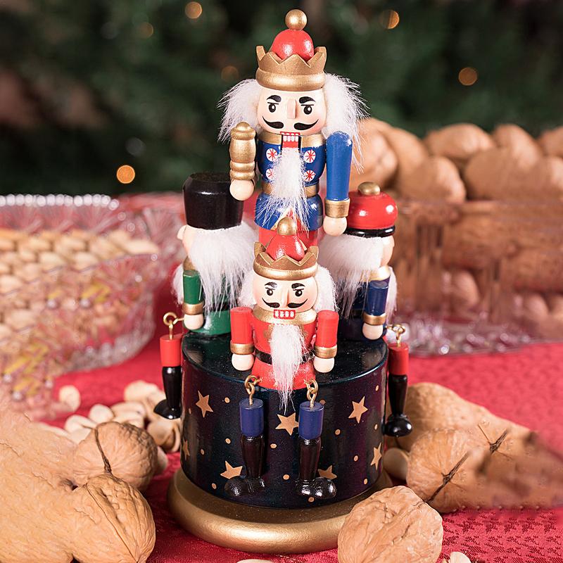 กล่องดนตรีนัทแครกเกอร์กล่องดนต - Nutcracker Figurine บทวิจารณ์และราคา