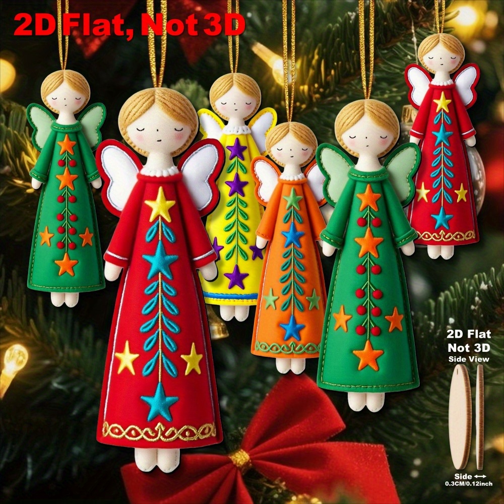 เครื่องประดับรูปนางฟ้าหลากสี 1 - Star Tree Topper บทวิจารณ์และราคา