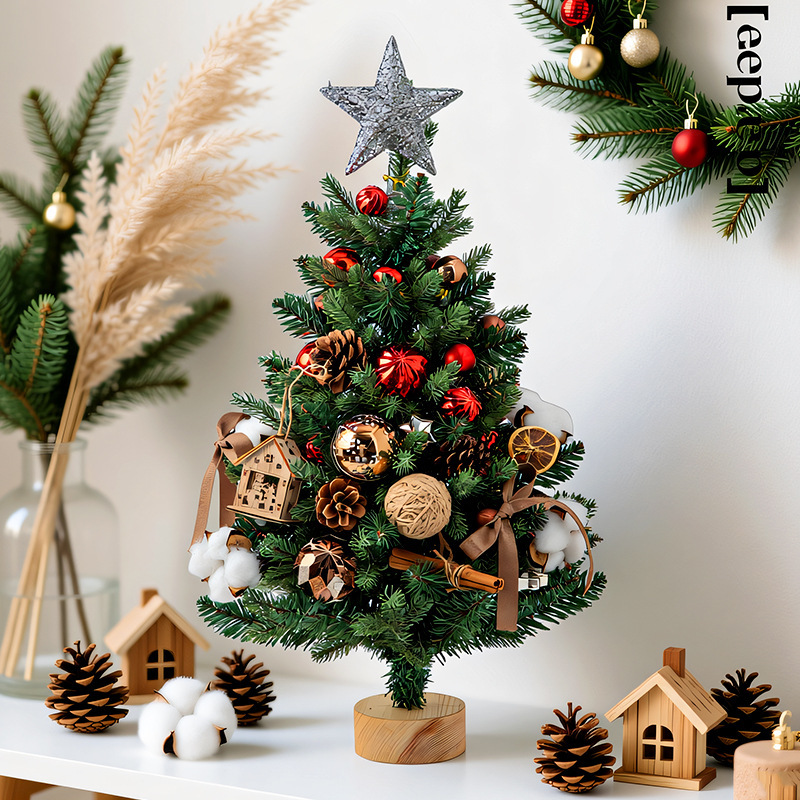 ต้นคริสต์มาสขนาดเล็กแบบตั้งโต๊ - Star Tree Topper บทวิจารณ์และราคา