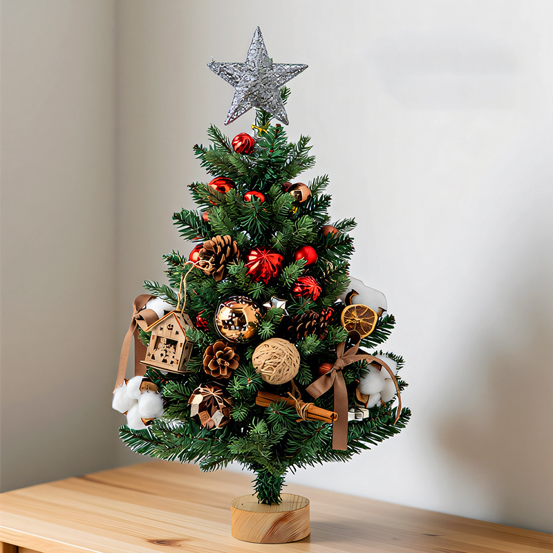 ต้นคริสต์มาสขนาดเล็กแบบตั้งโต๊ - Star Tree Topper บทวิจารณ์และราคา