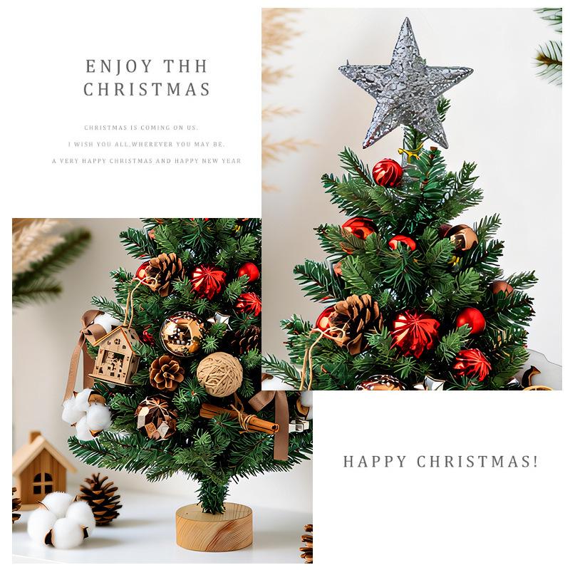 ต้นคริสต์มาสขนาดเล็กแบบตั้งโต๊ - Star Tree Topper บทวิจารณ์และราคา